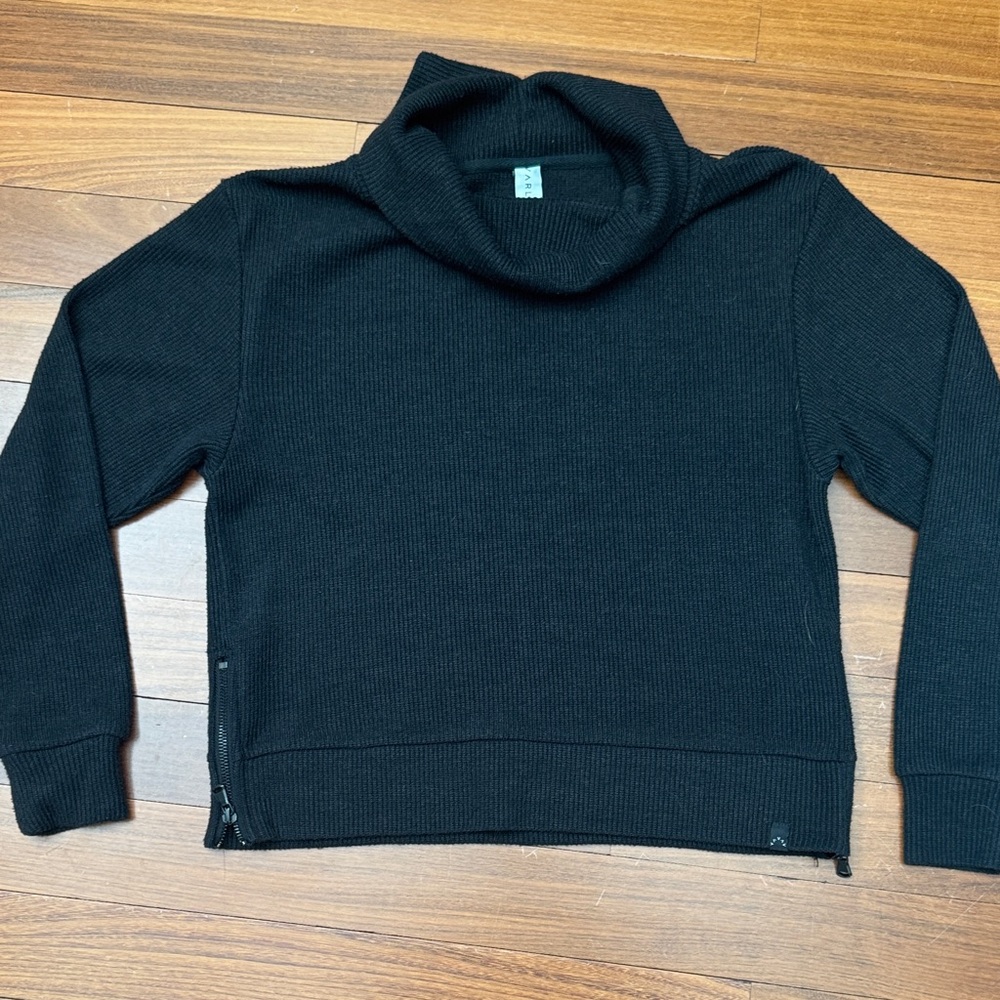 Varley Charcoal Knit Sweater